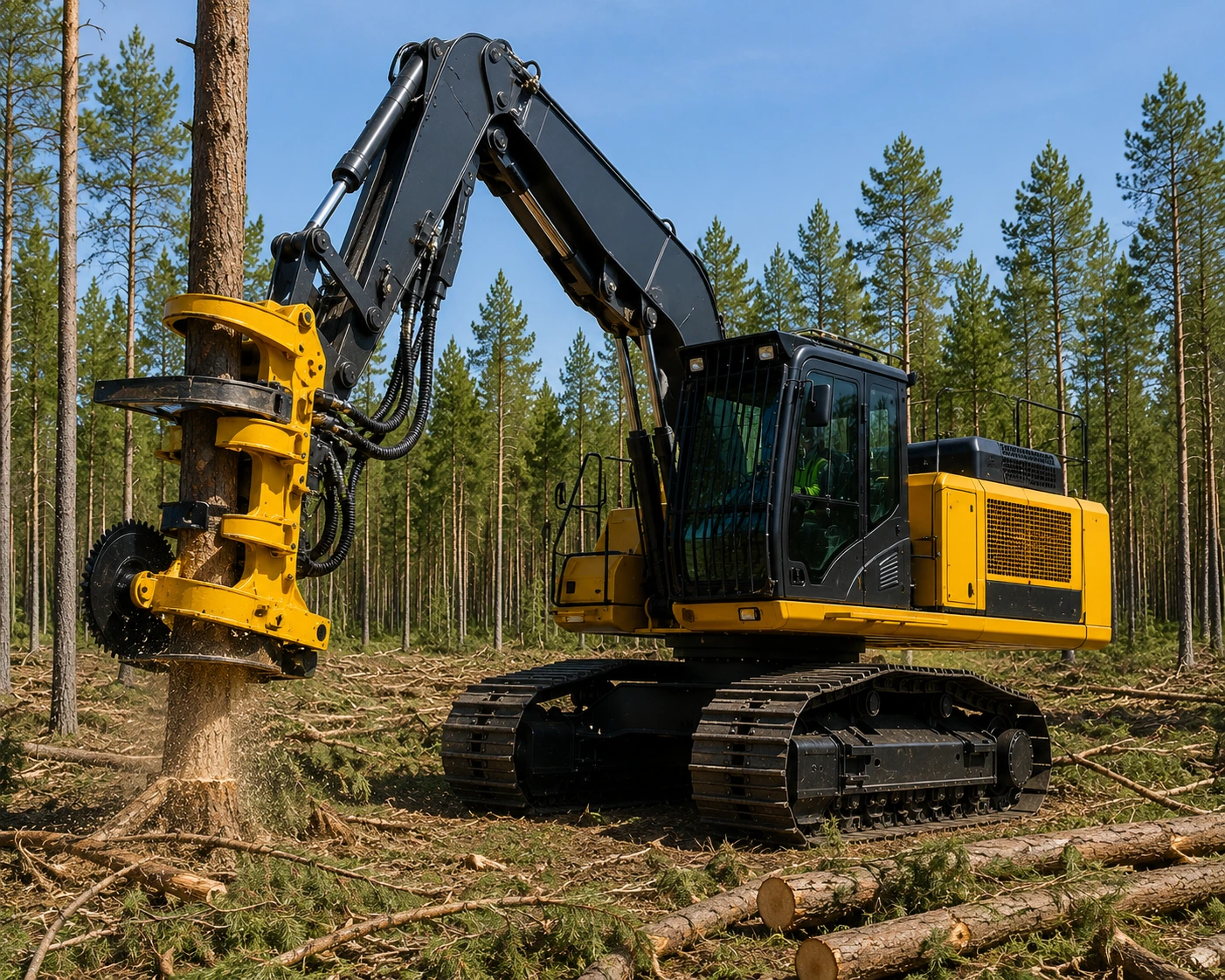 FELLER BUNCHER